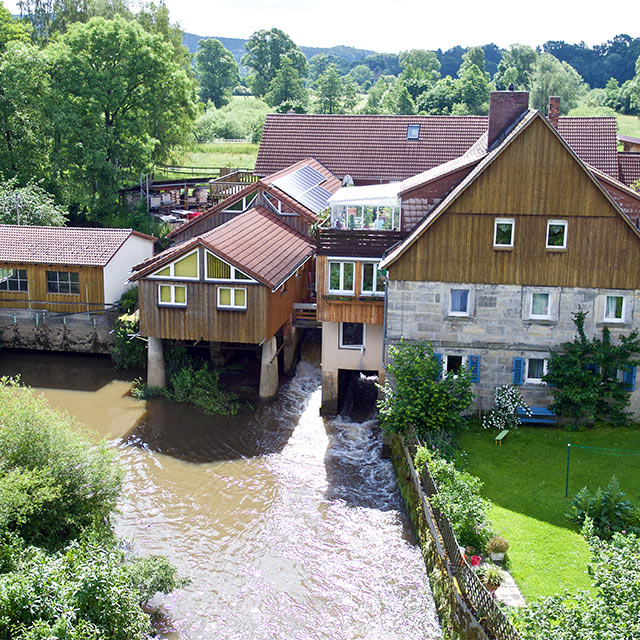 Mühlen am Roten Main