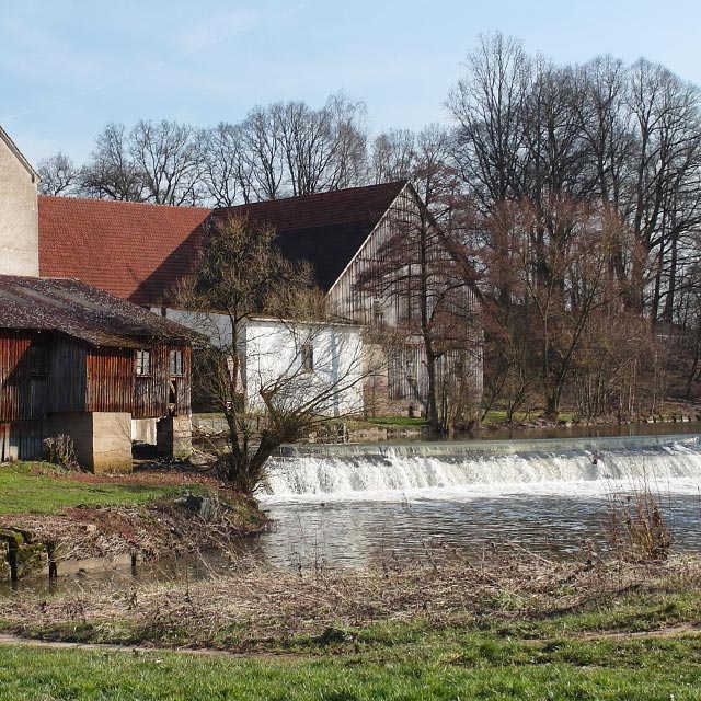 Mühle Dreschen