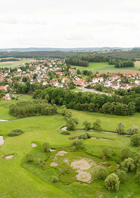 Heinersreuth aus der Luft