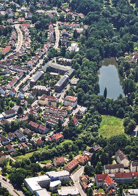 Stadt im Grünen