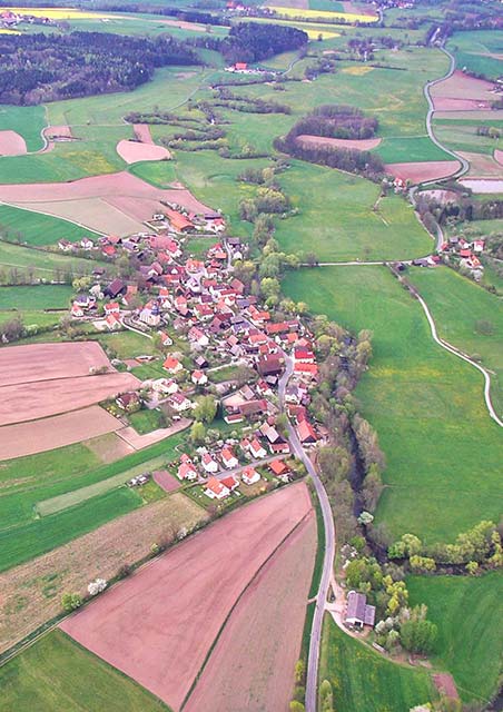 Langenstadt aus der Luft