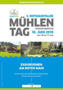 Plakat des 3. Rotmaintaler Mühlentag